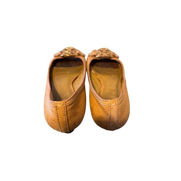 Tory Burch Amanda Open Toe Wedge pumps size 7.5 M - Picture 2 of 6